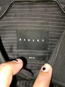 SISLEY Men's Check Shirt