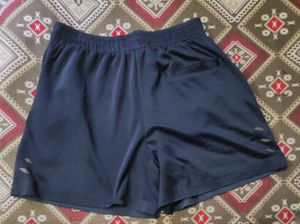 Men's Navy Blue Athletic Shorts