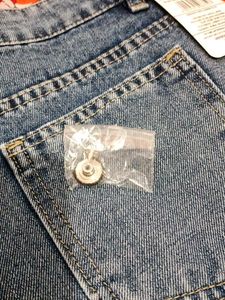 shein blue denim jeans new with tag