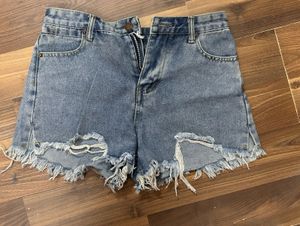 Cute Blue Denim Shorts