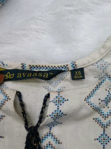 Cotton linen kurta