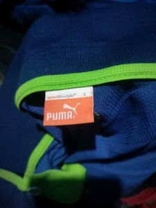 Puma Blue Polo T-Shirt