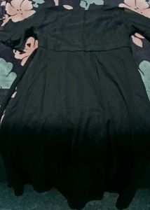 Elegant Black Wrap Dress