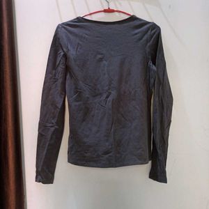 H&amp;M Long Sleeve Top - Gray