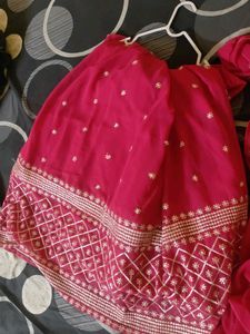 Stunning Pink Embroidered Lehenga Choli