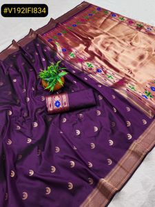 Vibrant Paithani Silk Saree