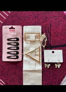 Cute Hair Clip &amp; Earring Set