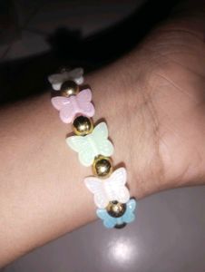 Cute Butterfly Charm Bracelet