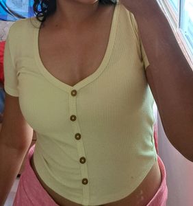 Yellow Top, size-small/medium