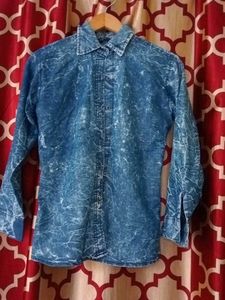 women's denim shirt