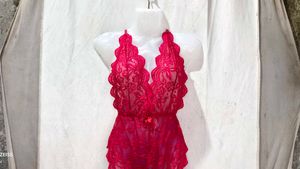 24197. Lace Teddy Lingerie