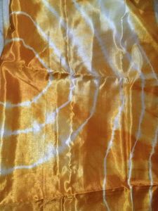 Golden Silk Saree