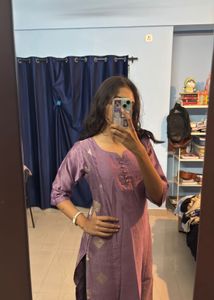 Purple Kurta
