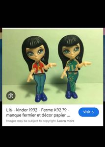 offer price /vintage kinder joy girl toy