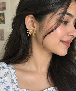 Golden Bow Brooch