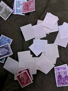 65 Vintage East Germany Stamp Collection