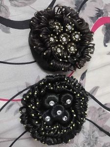 Sparkling Hair Bun Maker