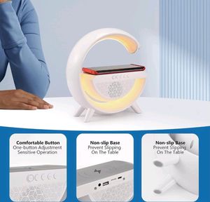 3-in-1 Bluetooth Speaker Cum Wireless Charger