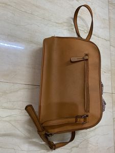 Caprese Brown Sling Bag
