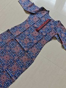 Yufta Cotton Kurta For Women