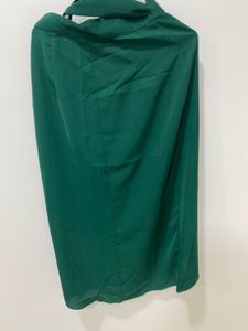 Emerald Green Wrap Skirt