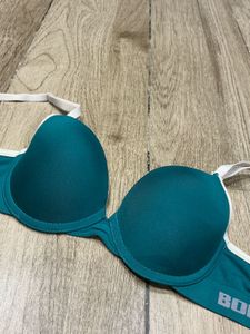 Teal Padded Bra