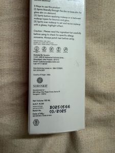 Suroskie Hydrating Glow Toner &amp; Setting Spray