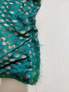 set of 3 Embellished Blue Ethnic Blouse