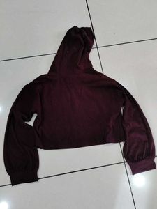 Nebraska Cropped Hoodie
