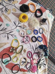 Assorted Hair Accessories Bundle( total 30 )