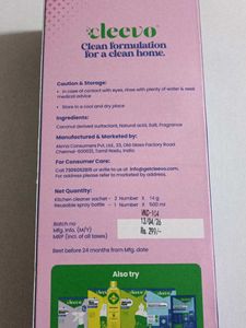 Clevo Tap &amp; Tile &amp; kitchen cleaner