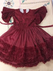 Sparkly Red Party Dress