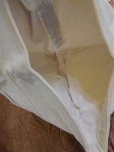 Skinny white pant