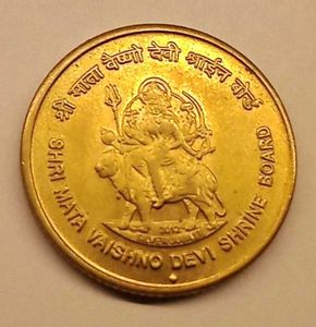 Own the Auspicious Rare Shri Mata Vaishnodevi ₹5