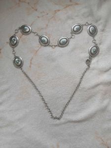Western Silver Turquoise waistchain