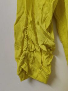 Bright Yellow Duster Cardigan