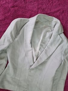 White &amp; Black Blazer Combo