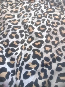 Leopard Print Blouse/Top With Elastic