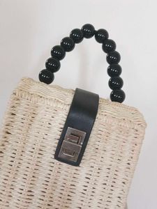 Woven Square Handbag