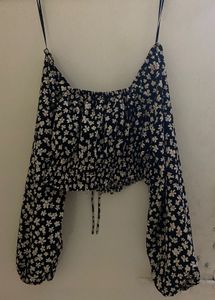 Floral Crop Top