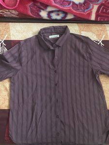 Classic Striped Button-Down Shirt