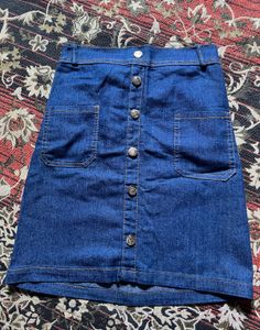 Trendy Blue Skirt | Stylish &amp; Comfortable 💙