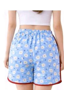 PRICE DEOP Cute Blue Pajama Shorts