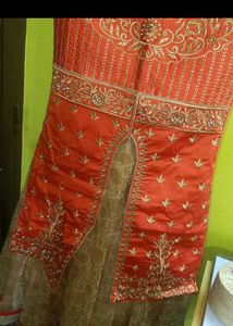 Elegant Embroidered Kurta witj shall