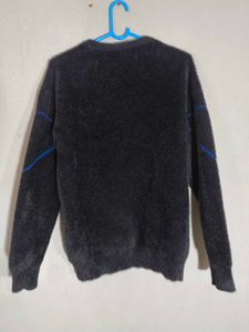 Cozy Faux Fur Knit Sweater