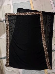 Black NairaCut Kurti Set