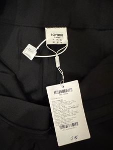 Plated Straight Leg Pants, M, new