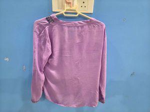 Beautiful Purple Kurta