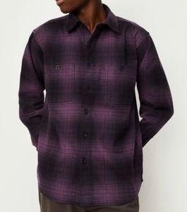 max Men's Plaid Flannel Shirt
