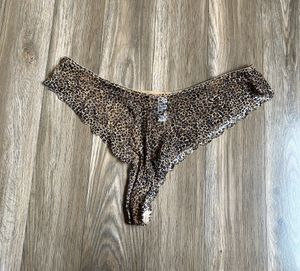 Leopard Print Lace Panty